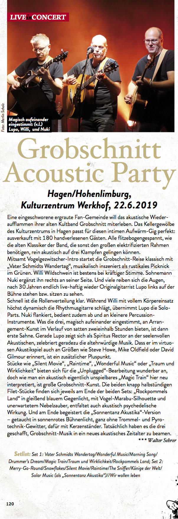 Grobschnitt Acoustic Party eclipsed 09 19 half